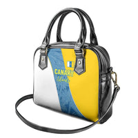 Canary Islands Flag Shoulder Handbag Autonomous Community of Spain - Wonder Print Shop