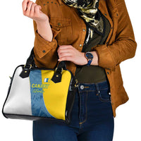 Canary Islands Flag Shoulder Handbag Autonomous Community of Spain - Wonder Print Shop