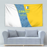 Canary Islands Flag Tapestry Autonomous Community of Spain - Wonder Print Shop