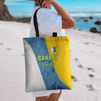 Canary Islands Flag Tote Bag Autonomous Community of Spain - Wonder Print Shop