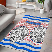 Cantabria Flag Area Rug Autonomous Community of Spain - Wonder Print Shop