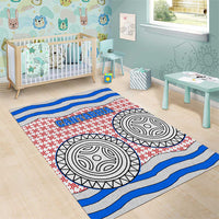 Cantabria Flag Area Rug Autonomous Community of Spain - Wonder Print Shop