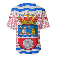 Cantabria Flag Baseball Jersey Autonomous Community of Spain - Wonder Print Shop