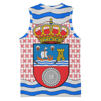 Cantabria Flag Basketball Jersey Autonomous Community of Spain - Wonder Print Shop
