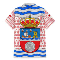 Cantabria Flag Family Matching Mermaid Dress and Hawaiian Shirt Autonomous Community of Spain - Wonder Print Shop