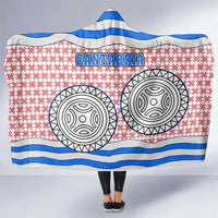 Cantabria Flag Hooded Blanket Autonomous Community of Spain - Wonder Print Shop