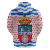 Cantabria Flag Hoodie Autonomous Community of Spain - Wonder Print Shop