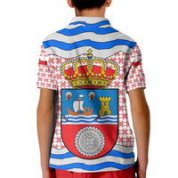 Cantabria Flag Kid Polo Shirt Autonomous Community of Spain - Wonder Print Shop