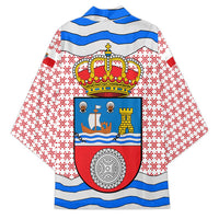 Cantabria Flag Kimono Autonomous Community of Spain - Wonder Print Shop