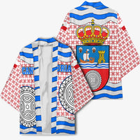 Cantabria Flag Kimono Autonomous Community of Spain - Wonder Print Shop