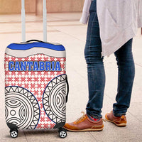 Cantabria Flag Luggage Cover Autonomous Community of Spain - Wonder Print Shop