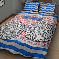 Cantabria Flag Quilt Bed Set Autonomous Community of Spain - Wonder Print Shop