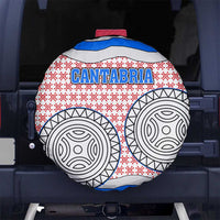 Cantabria Flag Spare Tire Cover Autonomous Community of Spain - Wonder Print Shop