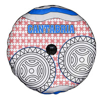 Cantabria Flag Spare Tire Cover Autonomous Community of Spain - Wonder Print Shop