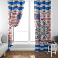 Cantabria Flag Window Curtain Autonomous Community of Spain - Wonder Print Shop