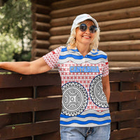 Cantabria Flag Women Polo Shirt Autonomous Community of Spain - Wonder Print Shop