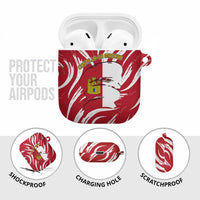 Castilla La Mancha Flag AirPods Case Autonomous Community of Spain - Wonder Print Shop