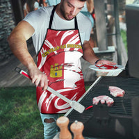 Castilla La Mancha Flag Apron Autonomous Community of Spain - Wonder Print Shop