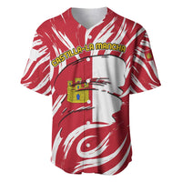 Castilla La Mancha Flag Baseball Jersey Autonomous Community of Spain - Wonder Print Shop