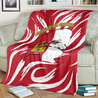 Castilla La Mancha Flag Blanket Autonomous Community of Spain - Wonder Print Shop
