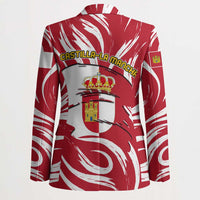 Castilla La Mancha Flag Blazer Autonomous Community of Spain - Wonder Print Shop