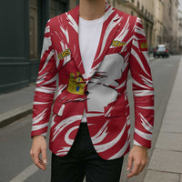 Castilla La Mancha Flag Blazer Autonomous Community of Spain - Wonder Print Shop