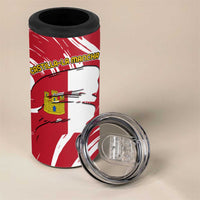 Castilla La Mancha Flag 4 in 1 Can Cooler Tumbler Autonomous Community of Spain - Wonder Print Shop