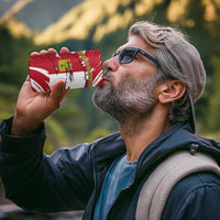 Castilla La Mancha Flag 4 in 1 Can Cooler Tumbler Autonomous Community of Spain - Wonder Print Shop