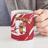 Castilla La Mancha Flag Ceramic Mug Autonomous Community of Spain - Wonder Print Shop