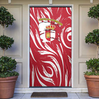 Castilla La Mancha Flag Door Cover Autonomous Community of Spain - Wonder Print Shop