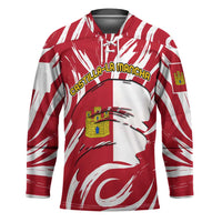 Castilla La Mancha Flag Hockey Jersey Autonomous Community of Spain - Wonder Print Shop