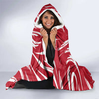 Castilla La Mancha Flag Hooded Blanket Autonomous Community of Spain - Wonder Print Shop