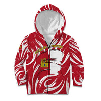 Castilla La Mancha Flag Kid Hoodie Autonomous Community of Spain - Wonder Print Shop