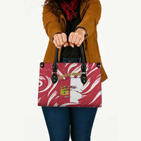Castilla La Mancha Flag Leather Bag Autonomous Community of Spain - Wonder Print Shop