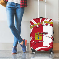 Castilla La Mancha Flag Luggage Cover Autonomous Community of Spain - Wonder Print Shop