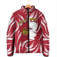 Castilla La Mancha Flag Padded Jacket Autonomous Community of Spain - Wonder Print Shop