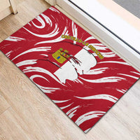 Castilla La Mancha Flag Rubber Doormat Autonomous Community of Spain - Wonder Print Shop