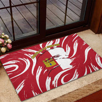 Castilla La Mancha Flag Rubber Doormat Autonomous Community of Spain - Wonder Print Shop