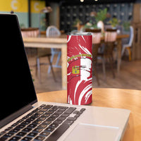 Castilla La Mancha Flag Skinny Tumbler Autonomous Community of Spain - Wonder Print Shop