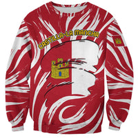 Castilla La Mancha Flag Sweatshirt Autonomous Community of Spain - Wonder Print Shop
