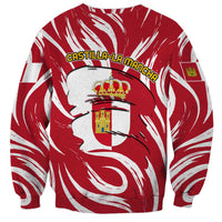 Castilla La Mancha Flag Sweatshirt Autonomous Community of Spain - Wonder Print Shop