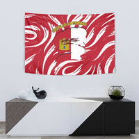 Castilla La Mancha Flag Tapestry Autonomous Community of Spain - Wonder Print Shop