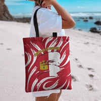 Castilla La Mancha Flag Tote Bag Autonomous Community of Spain - Wonder Print Shop