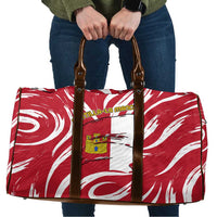 Castilla La Mancha Flag Travel Bag Autonomous Community of Spain - Wonder Print Shop