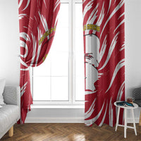 Castilla La Mancha Flag Window Curtain Autonomous Community of Spain - Wonder Print Shop