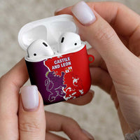 Castile and León Flag AirPods Case Autonomous Community of Spain - Wonder Print Shop