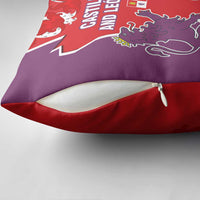 Castile and León Flag Pillow Cover Autonomous Community of Spain - Wonder Print Shop