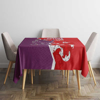 Castile and León Flag Tablecloth Autonomous Community of Spain - Wonder Print Shop