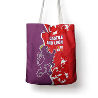 Castile and León Flag Tote Bag Autonomous Community of Spain - Wonder Print Shop