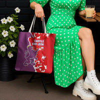 Castile and León Flag Tote Bag Autonomous Community of Spain - Wonder Print Shop